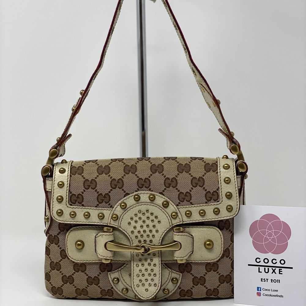 Gucci Studded Pelham Runway Flap